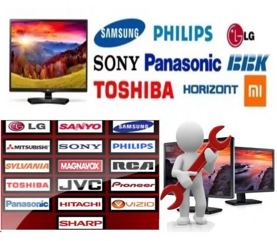 ტელევიზორების შეკეთება პლაზმური, LCD და LED