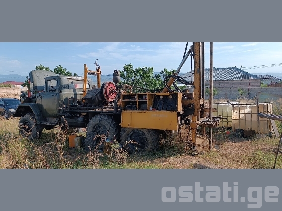 ჭაბურღილების ბურღვა და წყლის მოპოვება
